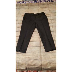 The Slim Crop Pants Black Women's Size 8